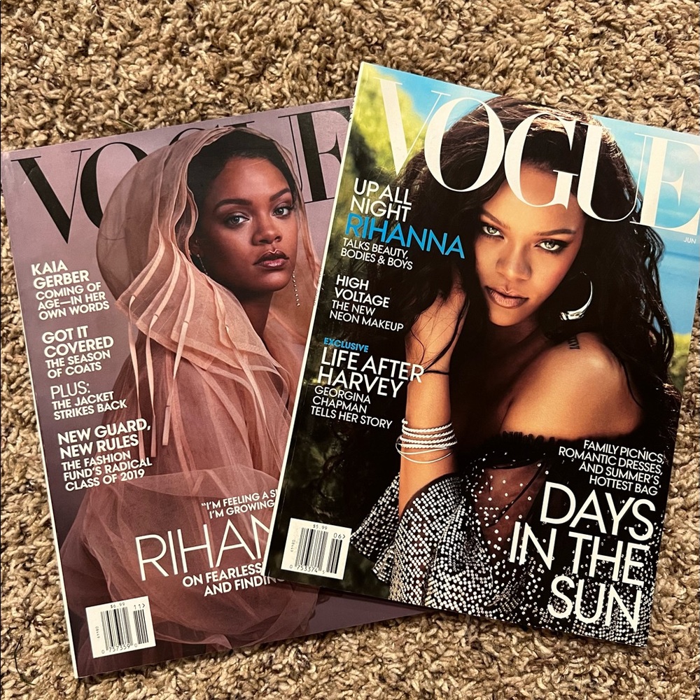 Rihanna Vogue Covers